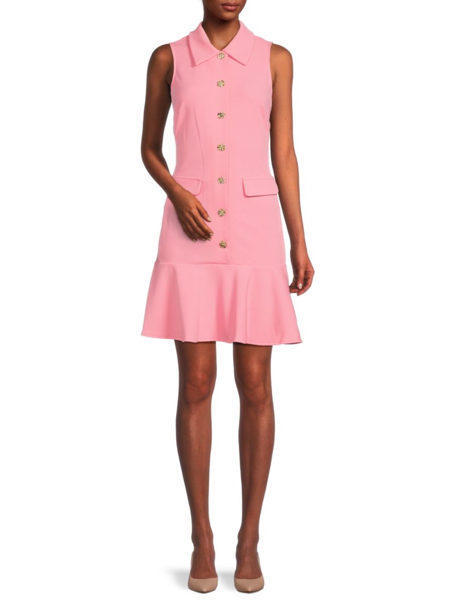 Мини-платье без рукавов с заниженной талией Karl Lagerfeld Paris, цвет Pink Sherbert
Мини-платье без рукавов с заниженной талией Karl Lagerfeld Paris, цвет Pink Sherbert