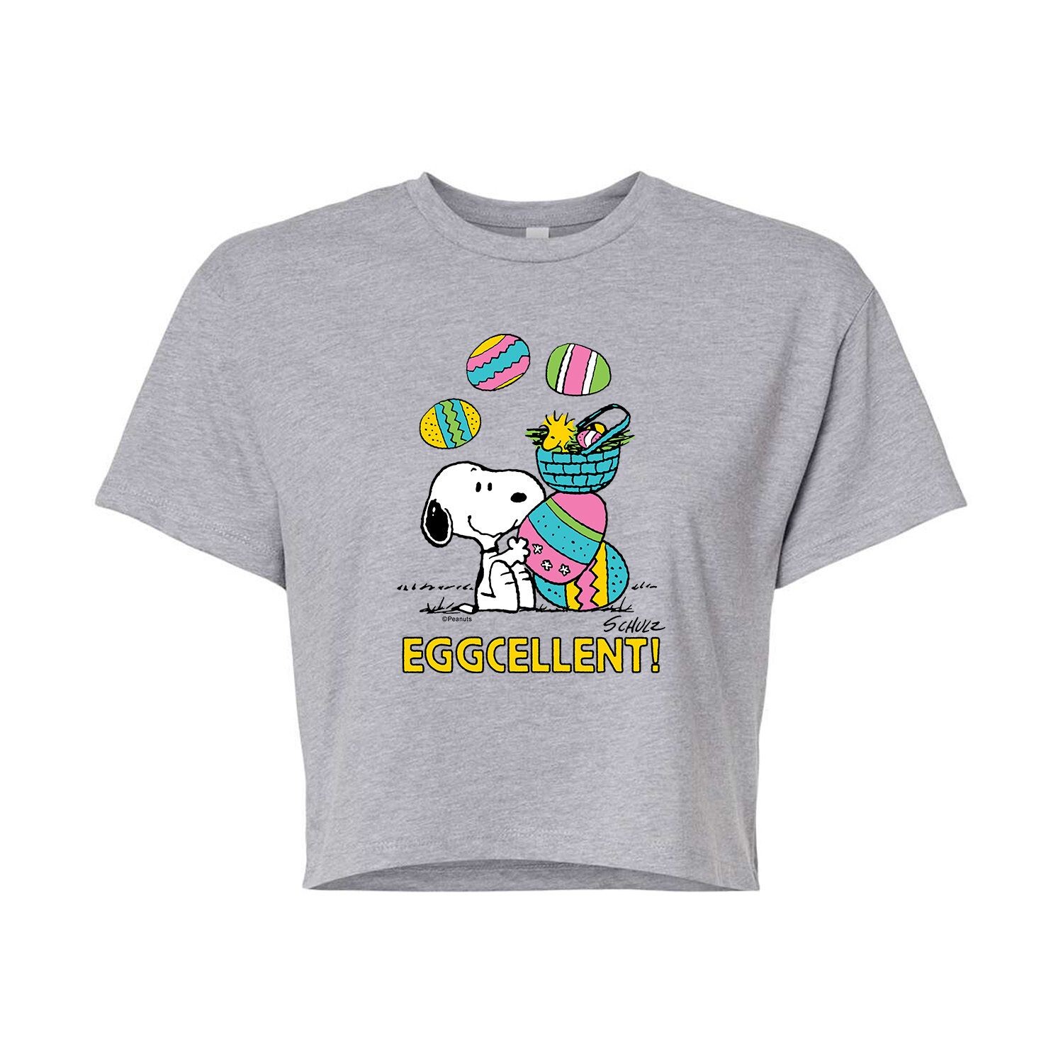 Укороченная футболка с рисунком Peanuts Eggcellent для детей Juniors Licensed Character
Укороченная футболка с рисунком Peanuts Eggcellent для детей Juniors Licensed Character