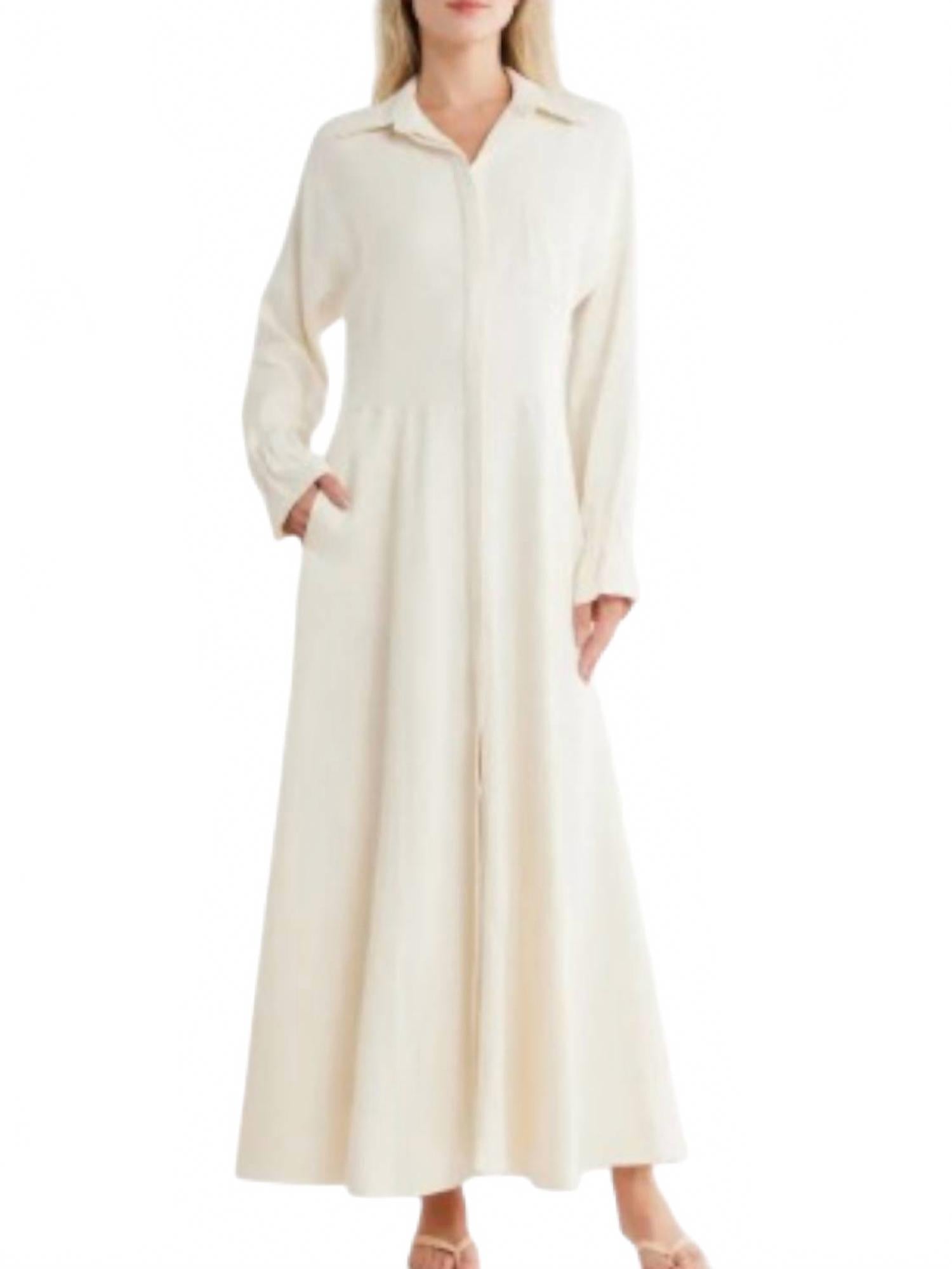 Летнее платье для ленивых дней в цвете кость TWP, Bone
Летнее платье для ленивых дней в цвете кость TWP, Bone