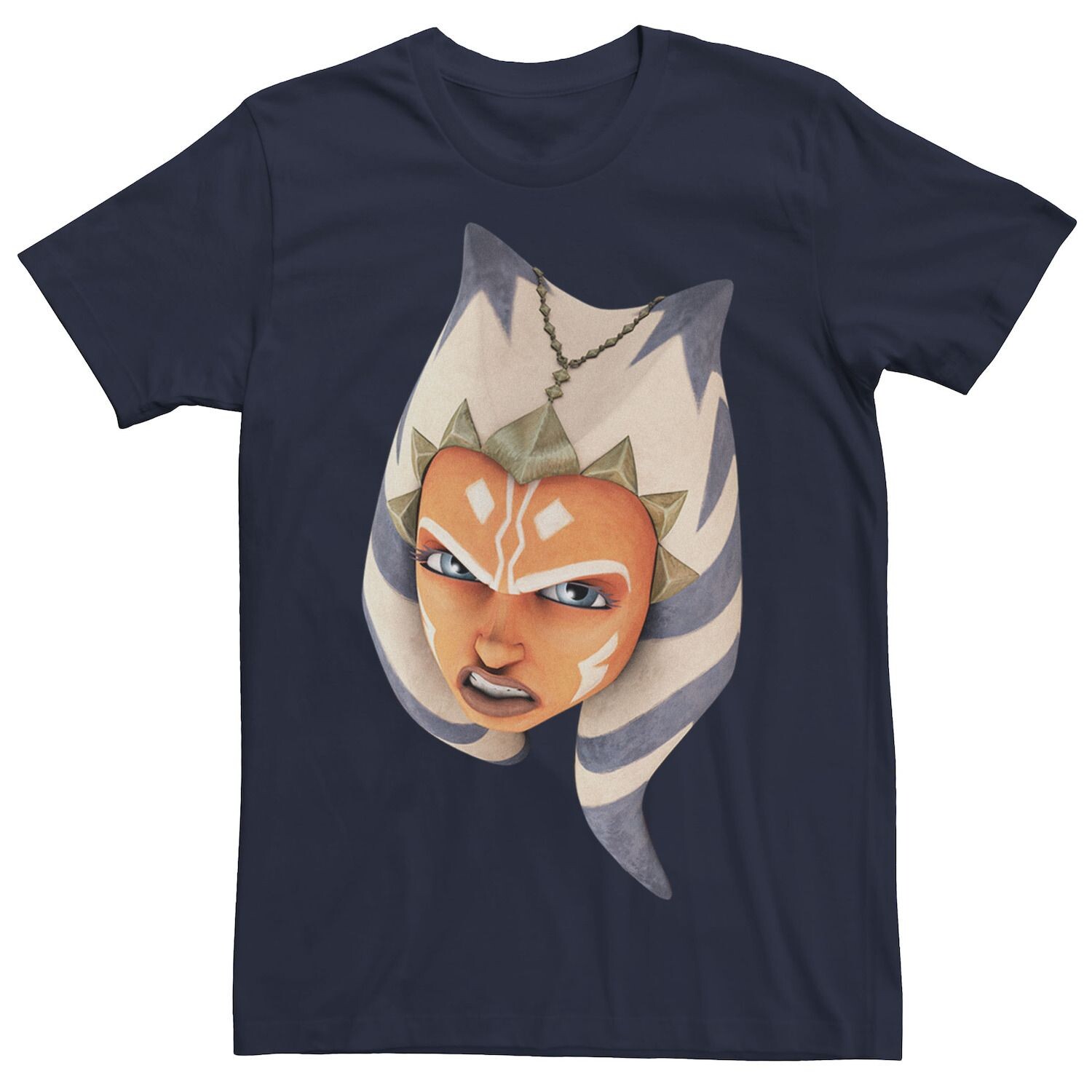 Мужская футболка «Звездные войны: Войны клонов Асока» с большим лицом Licensed Character
Мужская футболка «Звездные войны: Войны клонов Асока» с большим лицом Licensed Character