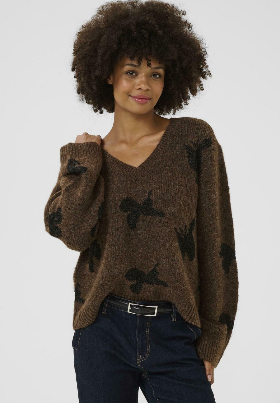 Джемпер Culture Jumper, Coffee Bean Black Melange/Brown
Джемпер Culture Jumper, Coffee Bean Black Melange/Brown