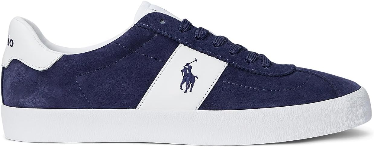Мужские кроссовки Polo Ralph Lauren Court Vulc из кожи и замши, темно-синий
Мужские кроссовки Polo Ralph Lauren Court Vulc из кожи и замши, темно-синий