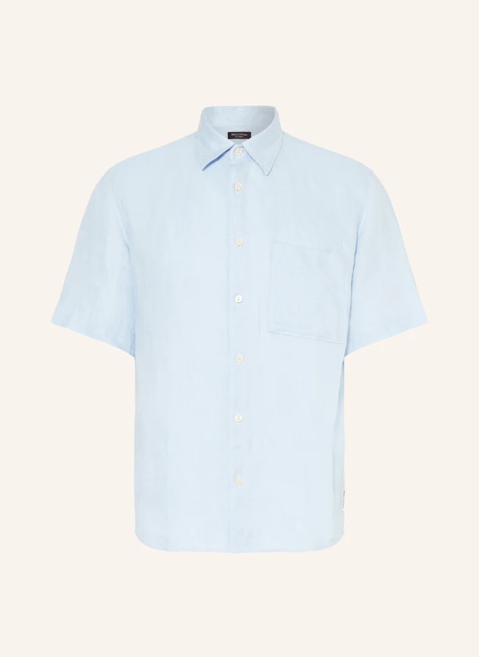 Рубашка прямого кроя с короткими рукавами из льна Marc O'Polo, синий
Рубашка прямого кроя с короткими рукавами из льна Marc O'Polo, синий