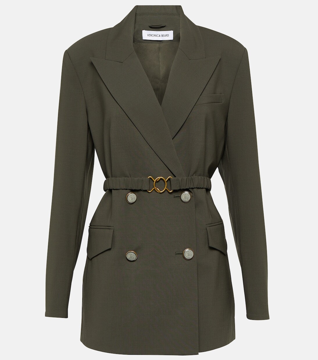 Двубортный пиджак hutchison Veronica Beard, зеленый
Двубортный пиджак hutchison Veronica Beard, зеленый