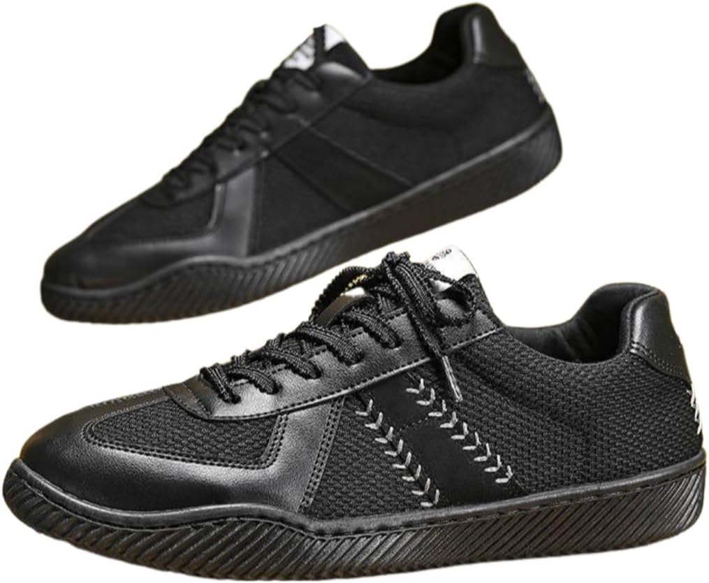 Мужские стильные беговые спортивные кроссовки для повседневной носки с цветными полосами, однотонные, на шнуровке, высокие Lexamen, черный
Мужские стильные беговые спортивные кроссовки для повседневной носки с цветными полосами, однотонные, на шнуровке, высокие Lexamen, черный