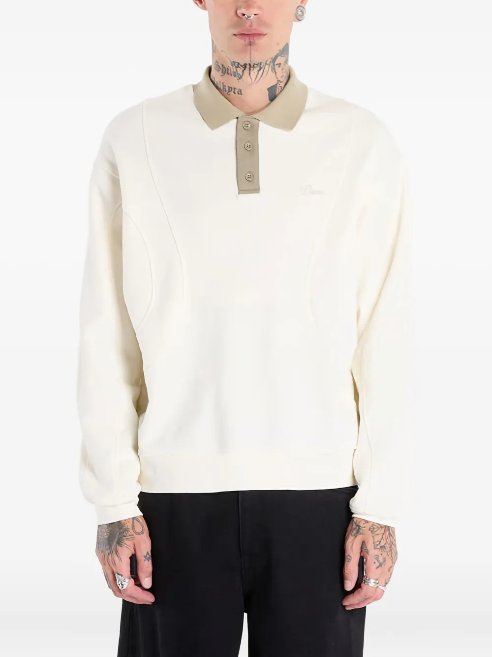 Рубашка-поло регби из футера Dime, бежевый
Рубашка-поло регби из футера Dime, бежевый