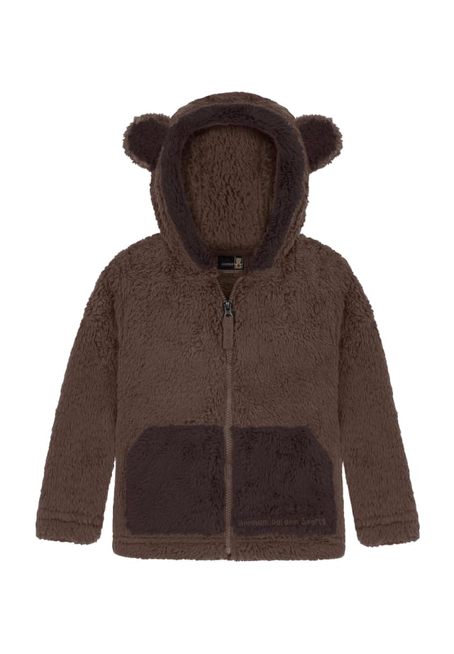 Детская плюшевая куртка барвас Normani, коричневый
Детская плюшевая куртка барвас Normani, коричневый
