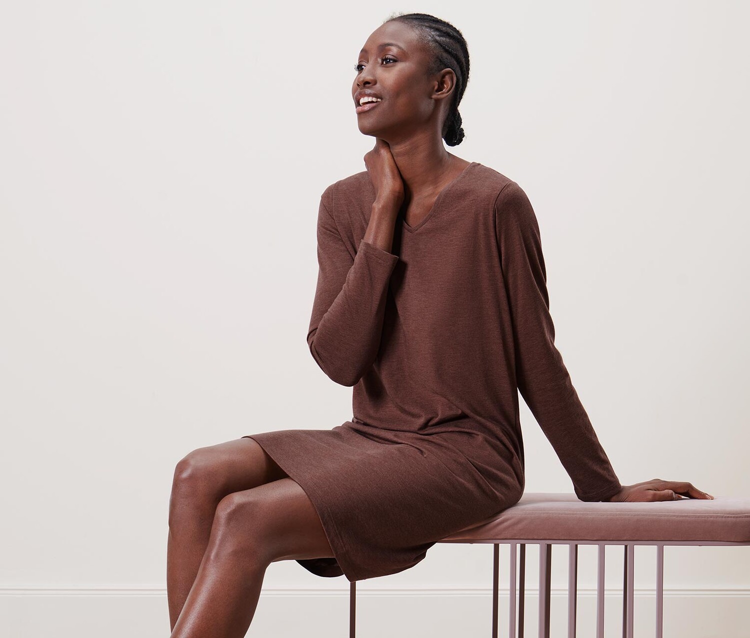 Ночная рубашка Tchibo, каштан
Ночная рубашка Tchibo, каштан