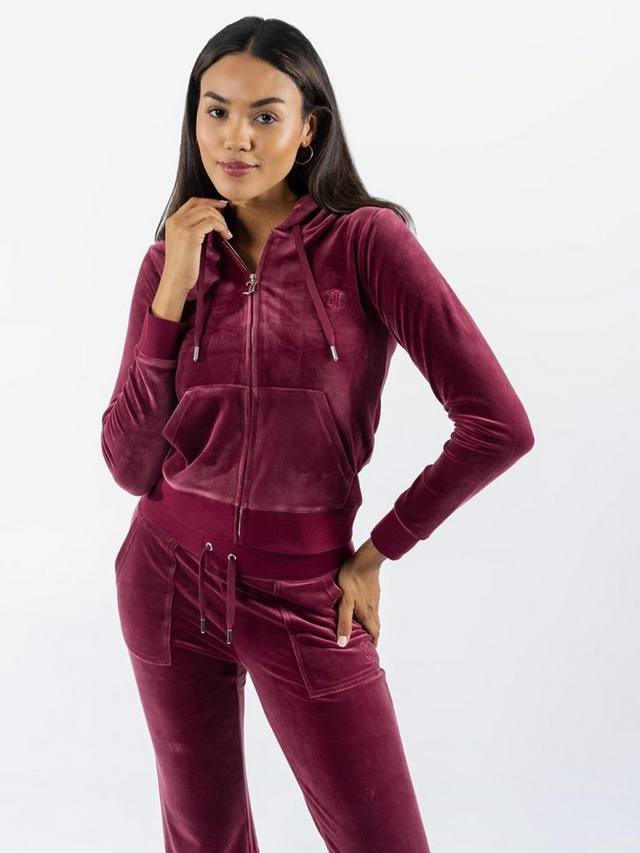 Классический худи Robertson с молнией Juicy Couture, Tawny Port
Классический худи Robertson с молнией Juicy Couture, Tawny Port