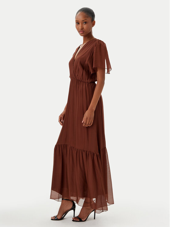 Свободного кроя летнее платье AFF-N006 Haveone, коричневый
Свободного кроя летнее платье AFF-N006 Haveone, коричневый