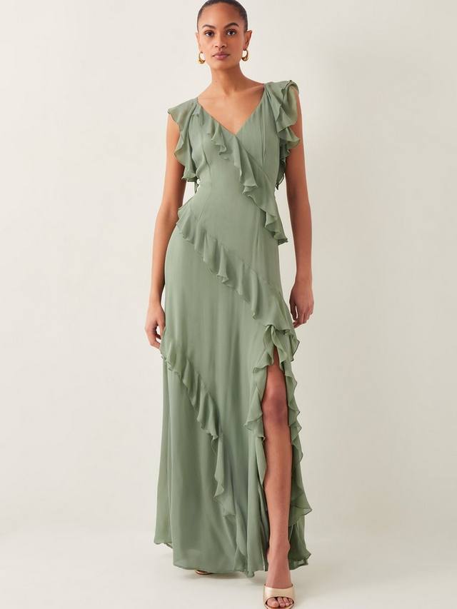 Макси-платье с рюшами от romy Monsoon, цвет Mid Green
Макси-платье с рюшами от romy Monsoon, цвет Mid Green