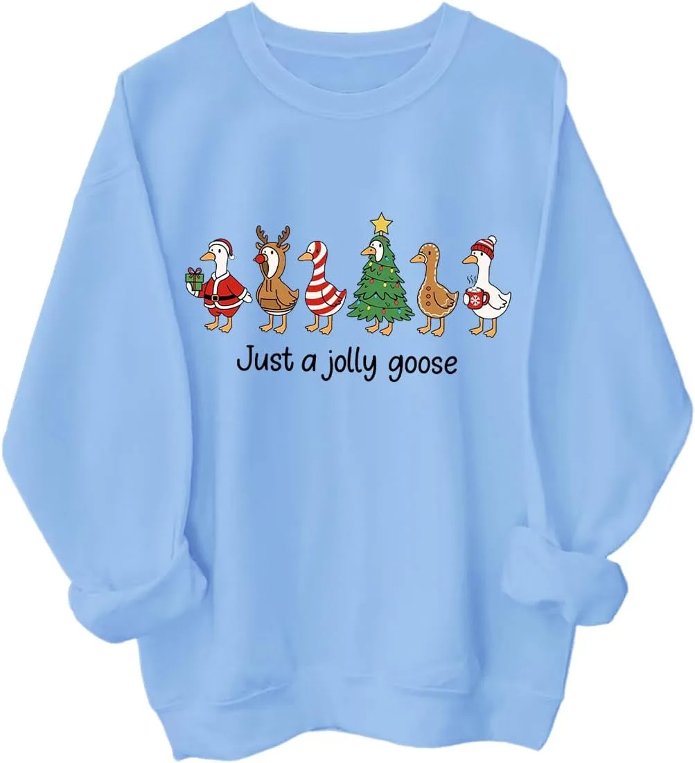 Толстовка с принтом Just A Jolly Goose, мужская и женская, с длинным рукавом и капюшоном
Толстовка с принтом Just A Jolly Goose, мужская и женская, с длинным рукавом и капюшоном