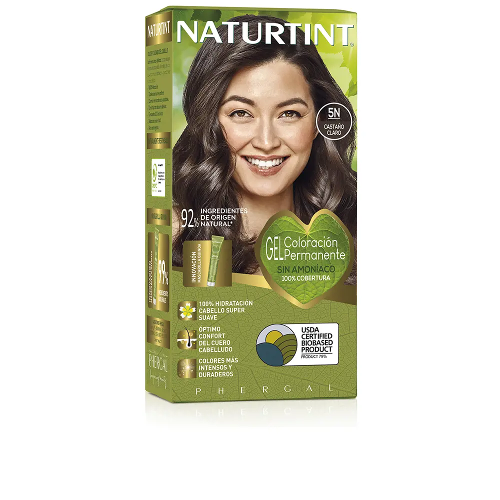 Краска для волос Naturtint Naturtint, цвет 5N castaño claro, 170 мл.
Краска для волос Naturtint Naturtint, цвет 5N castaño claro, 170 мл.