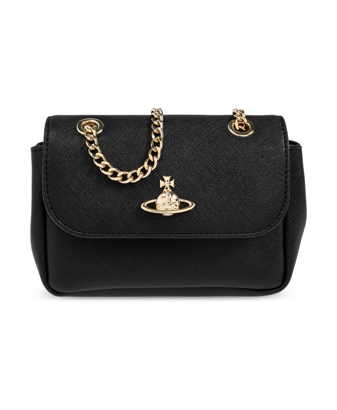 Сумка через плечо с логотипом Vivienne Westwood, черный
Сумка через плечо с логотипом Vivienne Westwood, черный