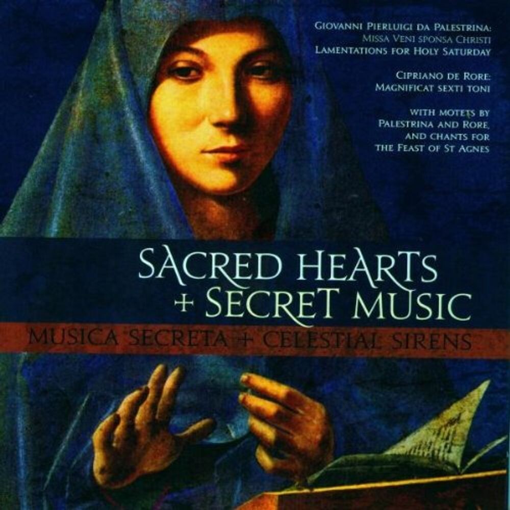 Диск CD Palestrina / de Rore: Sacred Hearts & Secret Music - Motets & Chants - Giovanni Pierluigi da Palestrina, Cipriano de Rore, Musica Secreta, Celestial Sirens
Диск CD Palestrina / de Rore: Sacred Hearts & Secret Music - Motets & Chants - Giovanni Pierluigi da Palestrina, Cipriano de Rore, Musica Secreta, Celestial Sirens