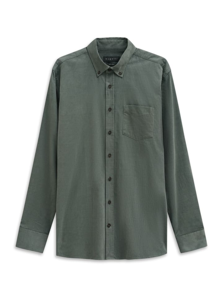 Рубашка из вельвета цвета 150-moss Bugatti
Рубашка из вельвета цвета 150-moss Bugatti