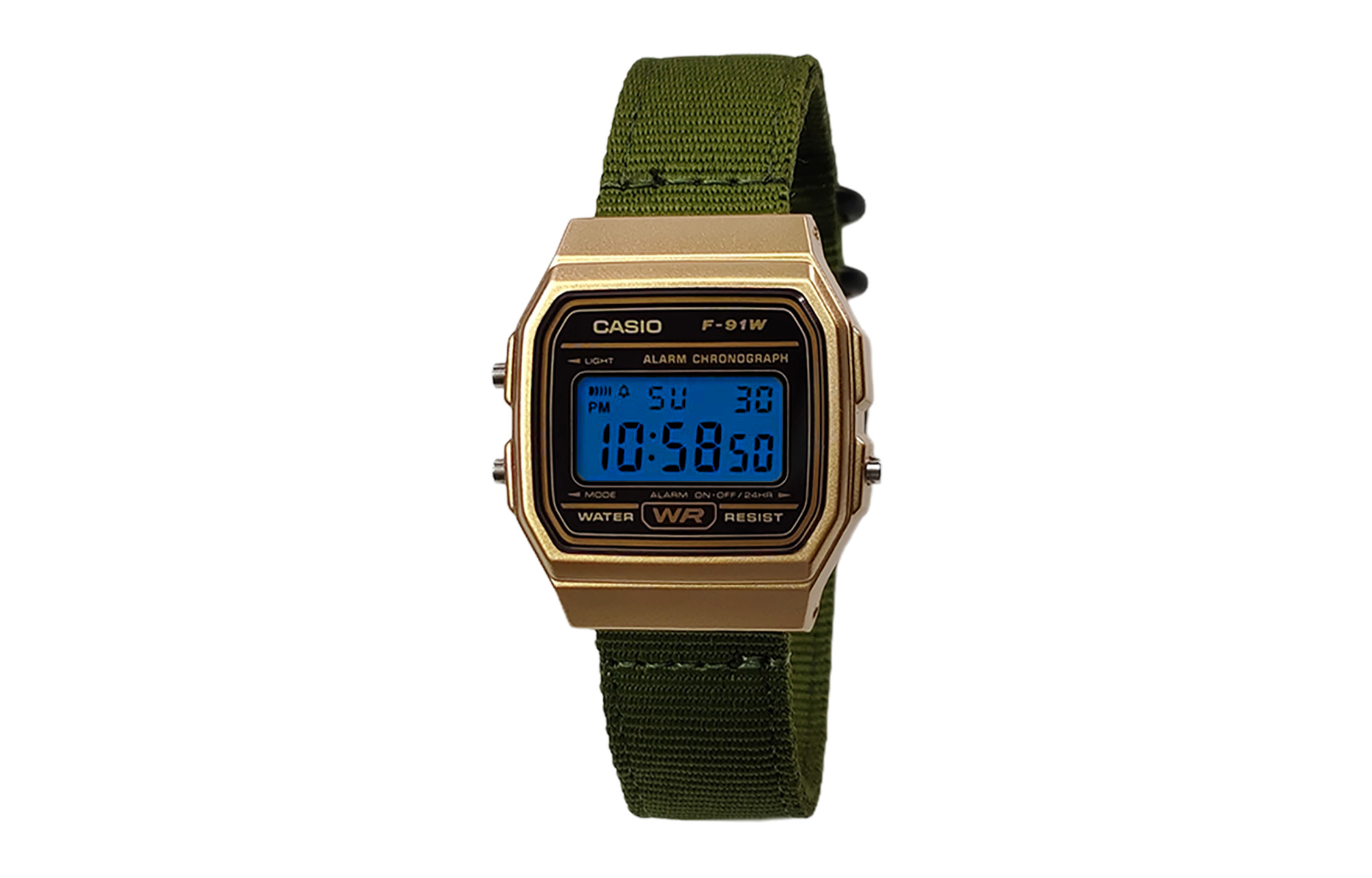 CASIO Мужские часы Retrofit Series с кварцевым механизмом и нейлоновым ремешком, черный циферблат
CASIO Мужские часы Retrofit Series с кварцевым механизмом и нейлоновым ремешком, черный циферблат
