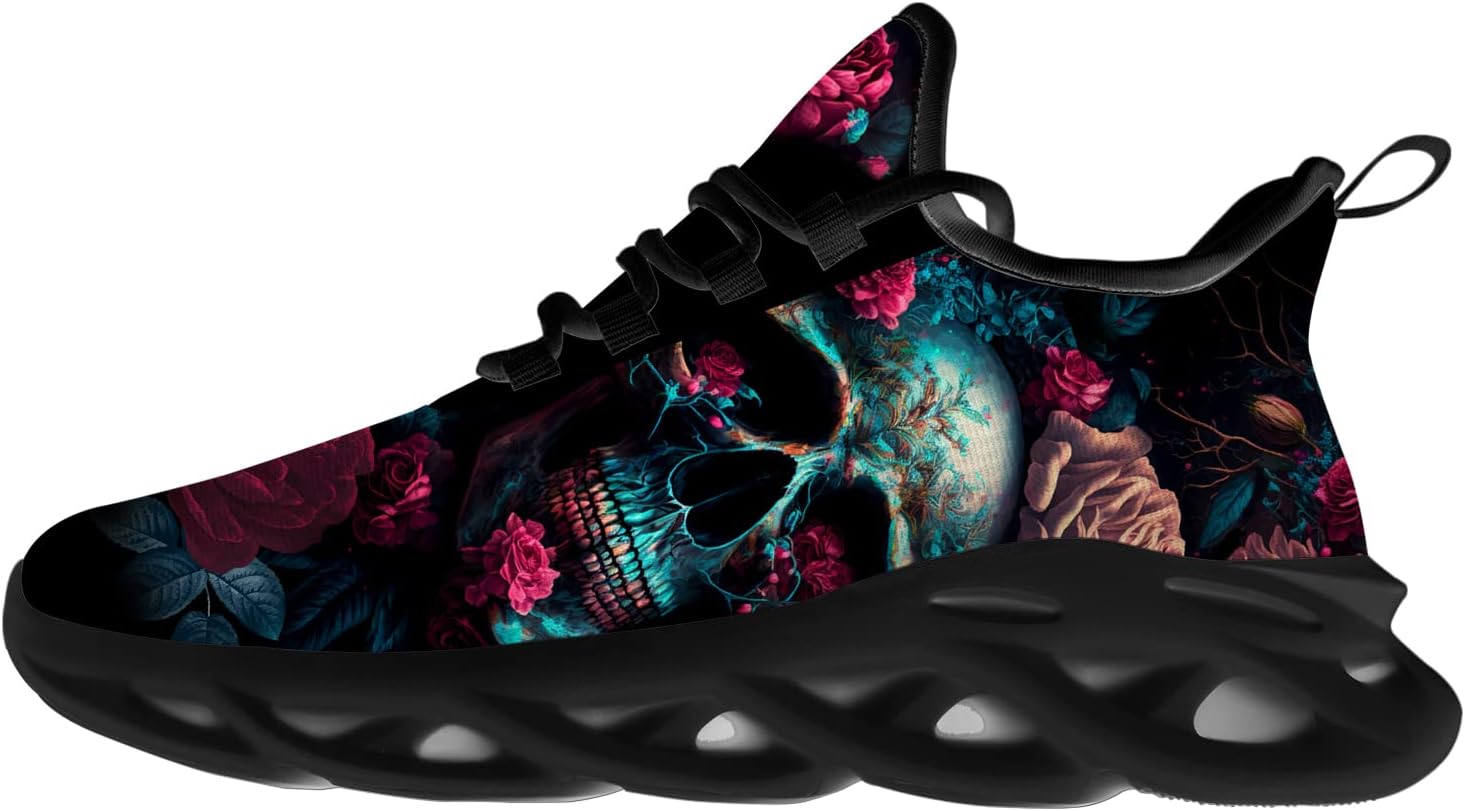 Кроссовки Ciadoon Skull для женщин и мужчин, для бега по дороге, кросс-тренинга, ходьбы, тенниса, легкие, ретро, подарки для него и нее, красный/зеленый
Кроссовки Ciadoon Skull для женщин и мужчин, для бега по дороге, кросс-тренинга, ходьбы, тенниса, легкие, ретро, подарки для него и нее, красный/зеленый