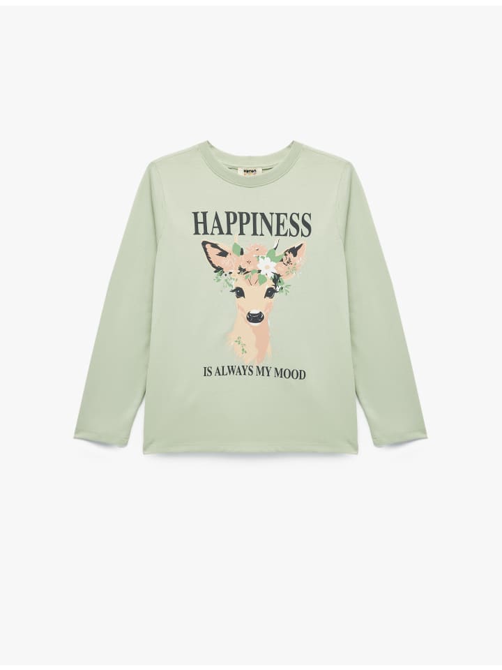 Футболка LS зеленого цвета KOTON
Футболка LS зеленого цвета KOTON