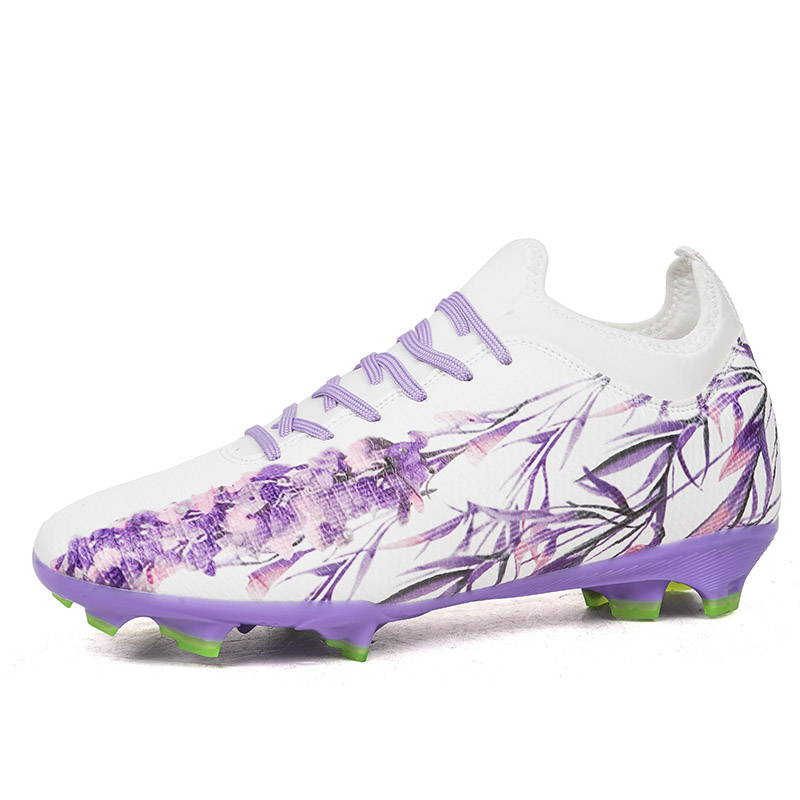 TONYBEAR Дышащие футбольные бутсы унисекс бело-фиолетовые, цвет White Purple
TONYBEAR Дышащие футбольные бутсы унисекс бело-фиолетовые, цвет White Purple