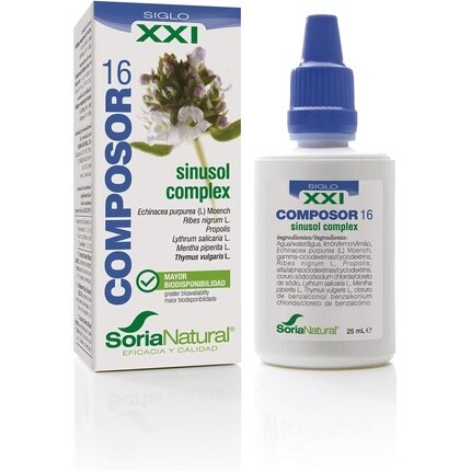 Soria Composor 16 Sinusol S Xxi 25 мл, Soria Natural
Soria Composor 16 Sinusol S Xxi 25 мл, Soria Natural