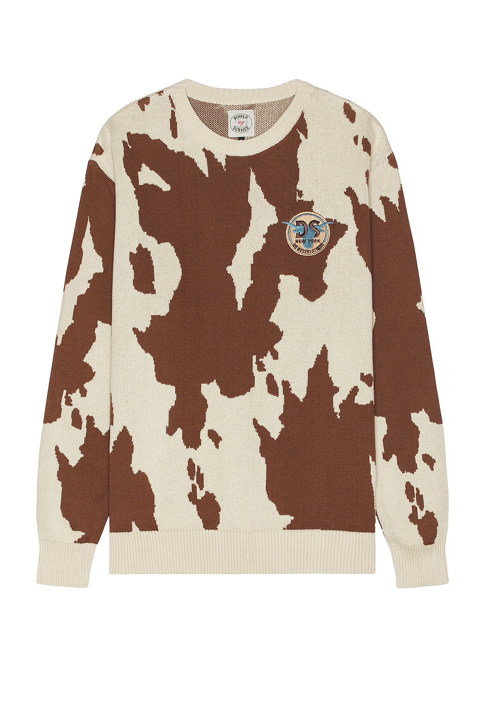 Свитер с принтом коровы Dinner Service Ny, мультиколор
Свитер с принтом коровы Dinner Service Ny, мультиколор