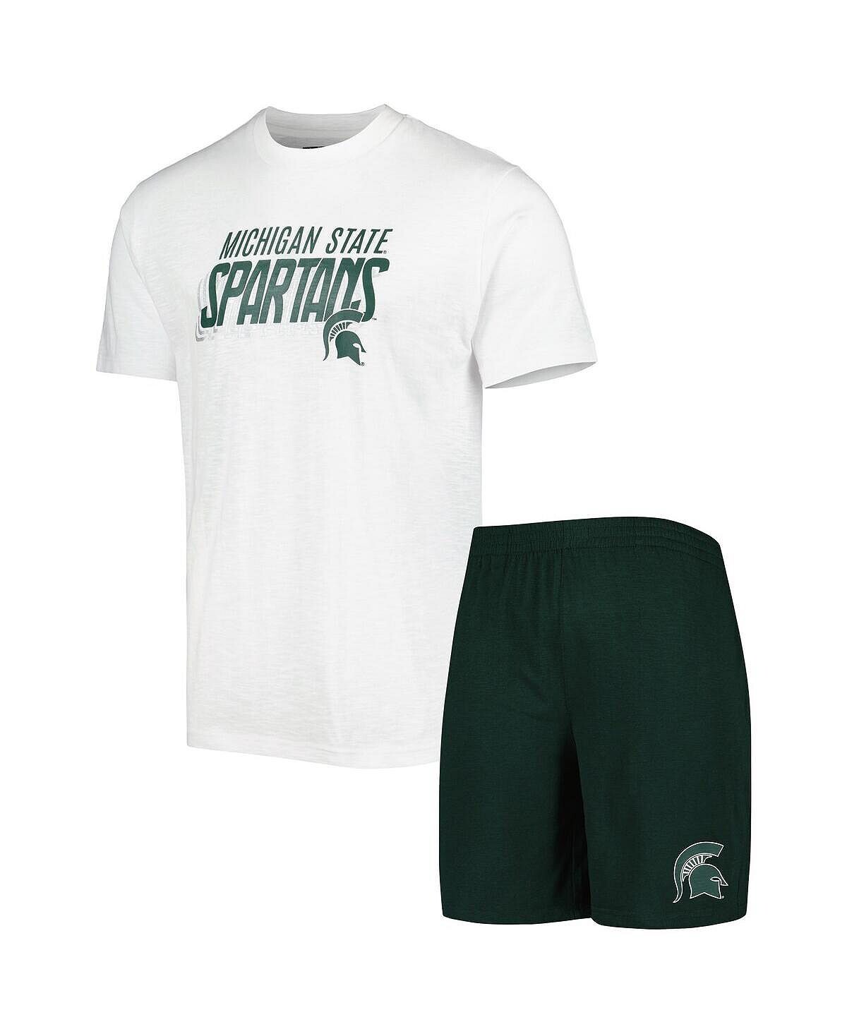 Мужской зелено-белый комплект из футболки и шорт Michigan State Spartans Downfield Concepts Sport, Зеленый, Мужской зелено-белый комплект из футболки и шорт Michigan State Spartans Downfield Concepts Sport
Мужской зелено-белый комплект из футболки и шорт Michigan State Spartans Downfield Concepts Sport, Зеленый, Мужской зелено-белый комплект из футболки и шорт Michigan State Spartans Downfield Concepts Sport
