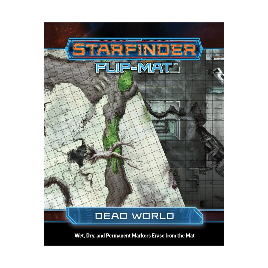Флип-мат - Мертвый мир, Starfinder Campaign Setting - Flip-Mats & Map Folios
Флип-мат - Мертвый мир, Starfinder Campaign Setting - Flip-Mats & Map Folios