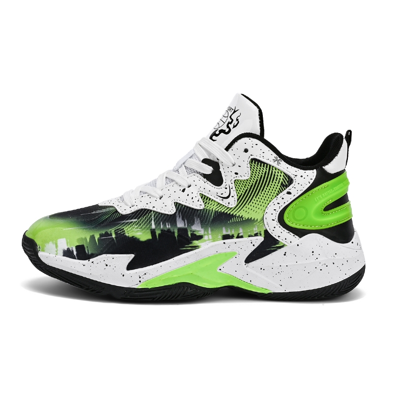 Баскетбольные кроссовки с амортизацией для детей YUZHAOLIN, белый/зеленый
Баскетбольные кроссовки с амортизацией для детей YUZHAOLIN, белый/зеленый