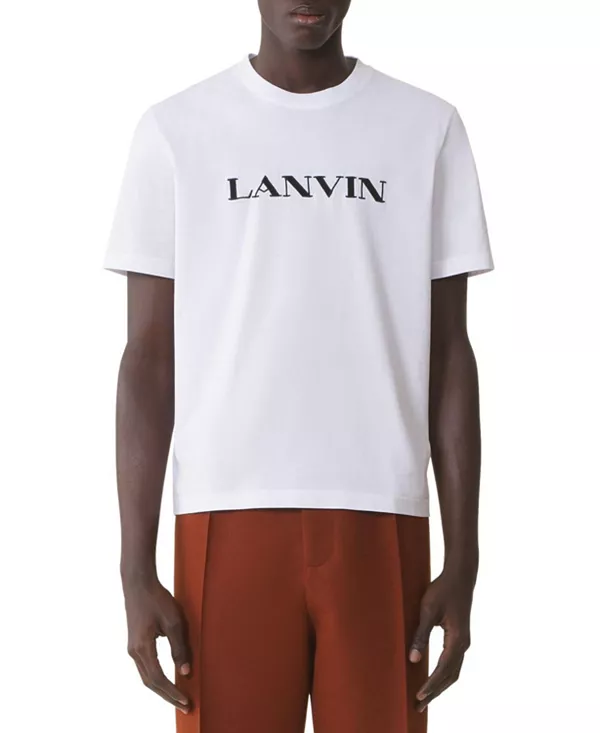 Вышитая хлопковая футболка Lanvin, белый
Вышитая хлопковая футболка Lanvin, белый