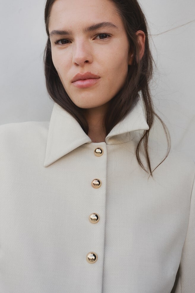 Саржевая куртка H&M, бежевый
Саржевая куртка H&M, бежевый