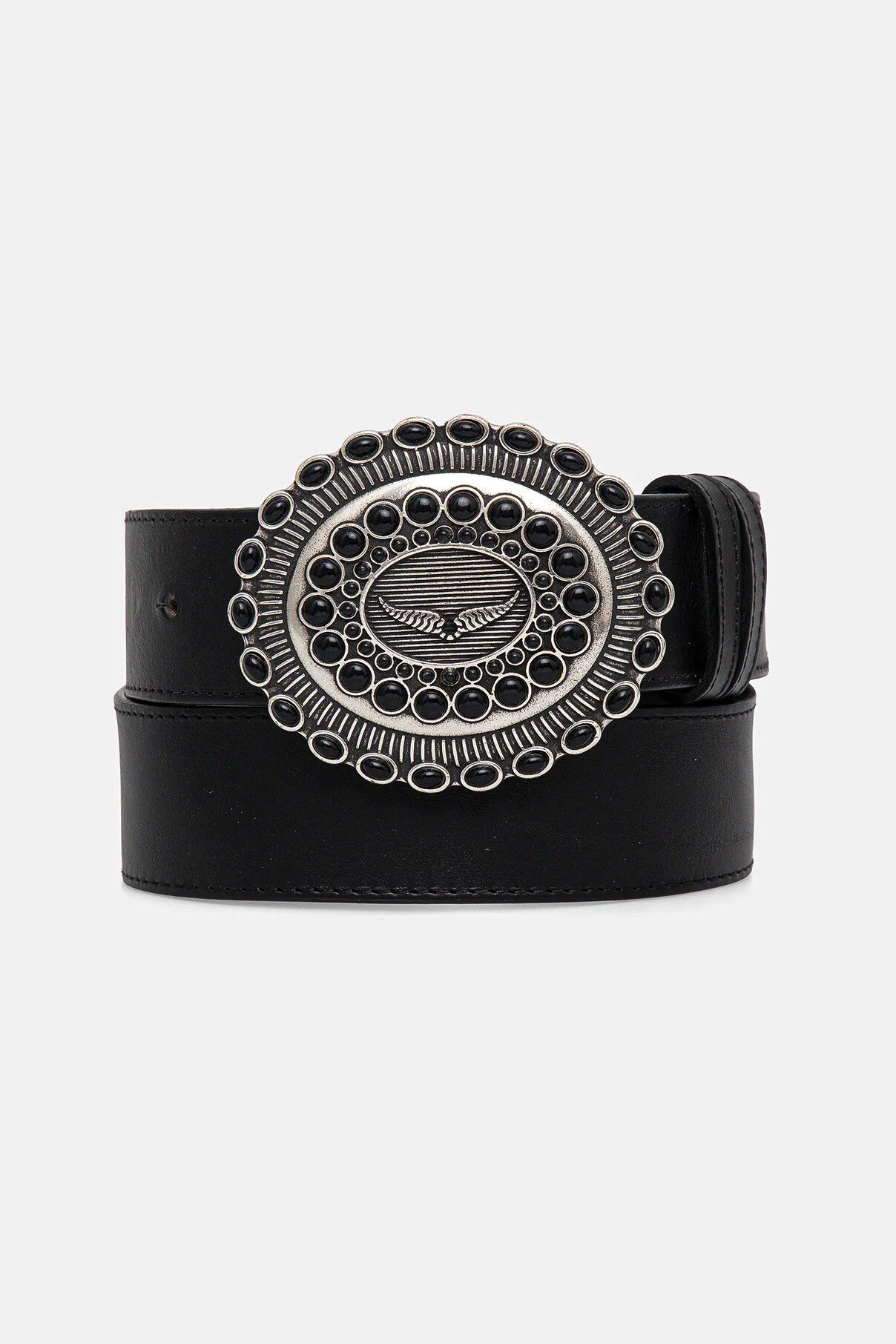 Кожаный ремень Zadig&Voltaire, черный
Кожаный ремень Zadig&Voltaire, черный