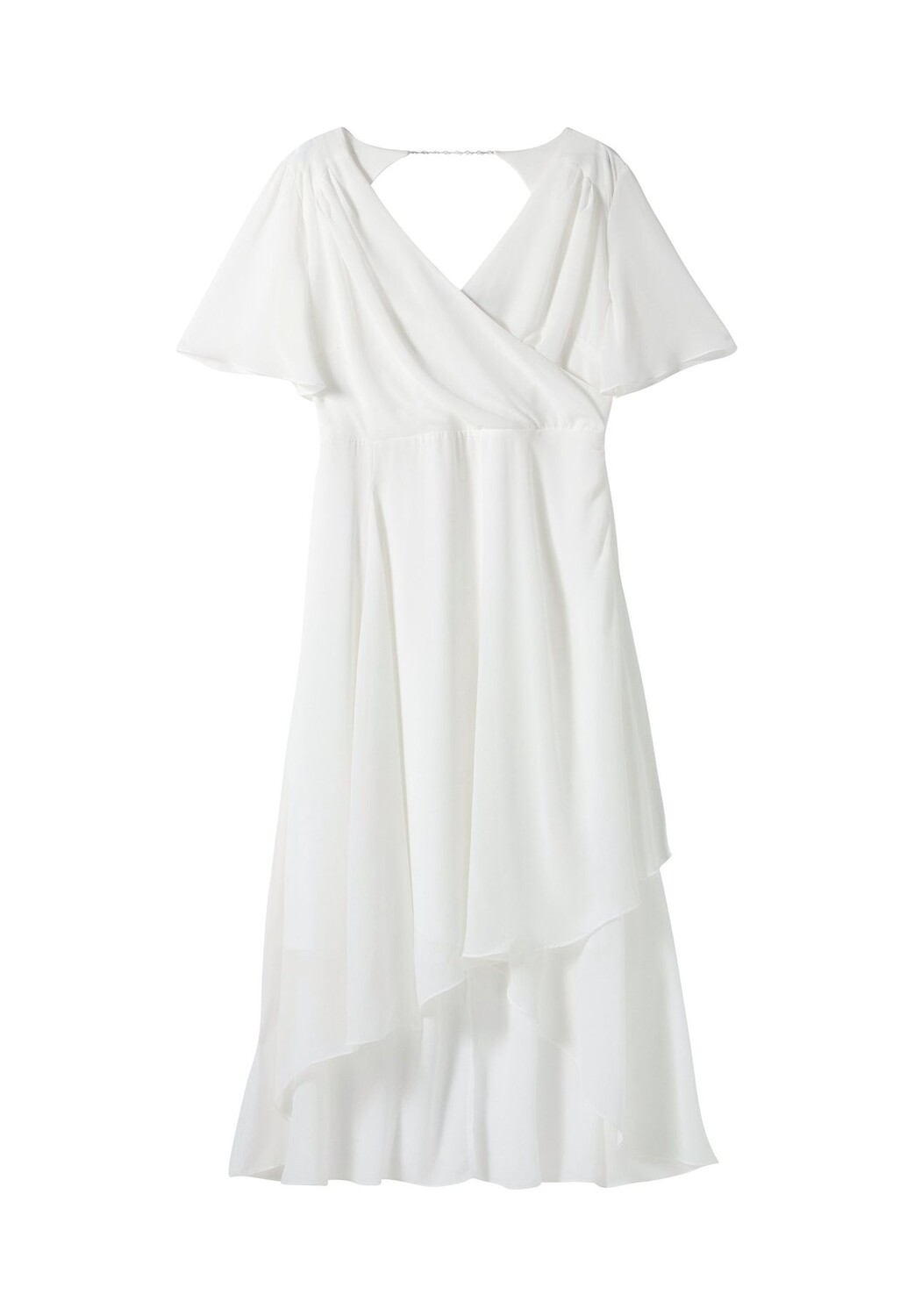 Многослойное шифоновое платье с нижним платьем sheego, кремовый
Многослойное шифоновое платье с нижним платьем sheego, кремовый