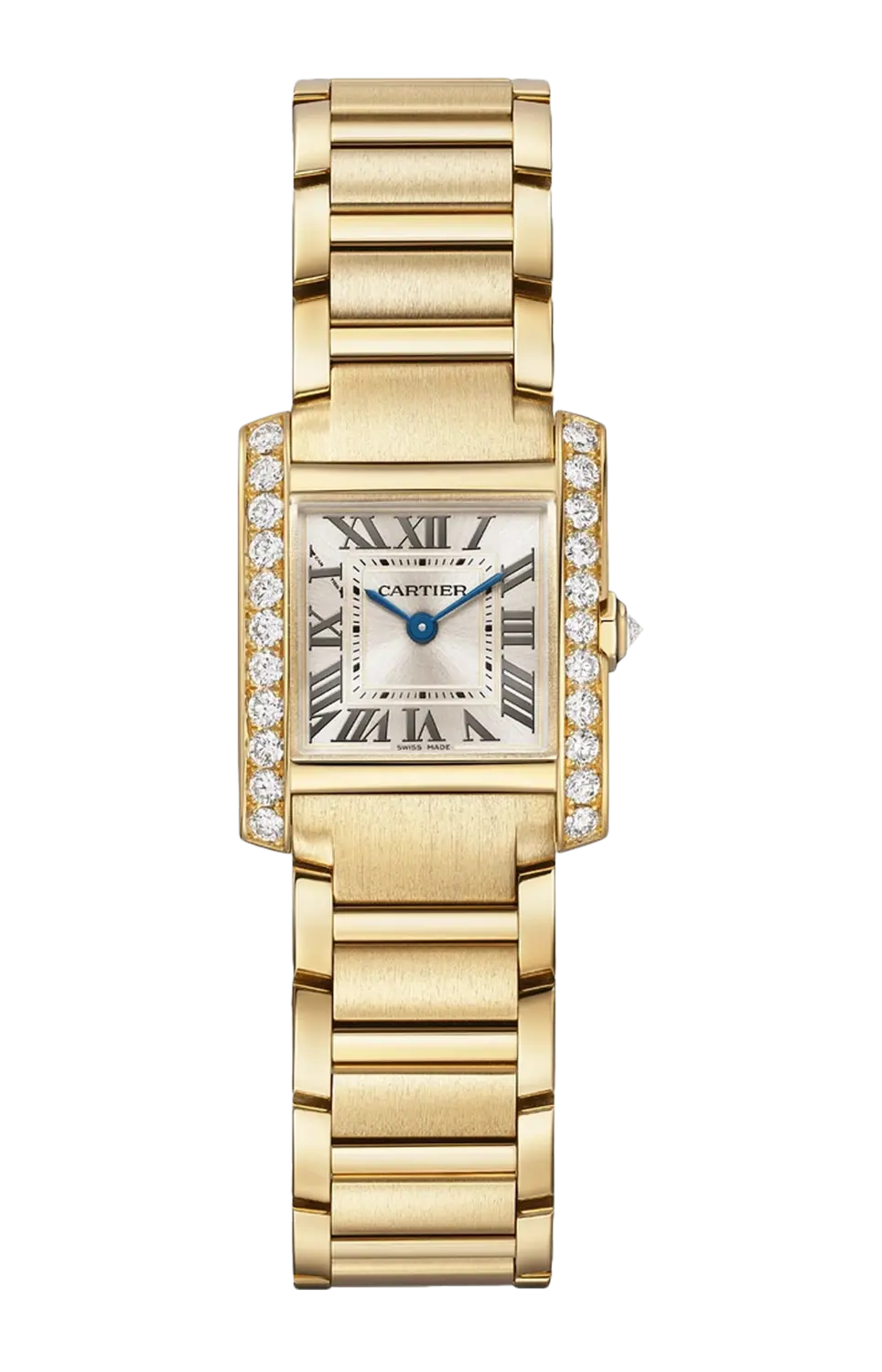Tank française, малая модель, желтое золото, бриллианты, кварц - wjta0062 CARTIER
Tank française, малая модель, желтое золото, бриллианты, кварц - wjta0062 CARTIER