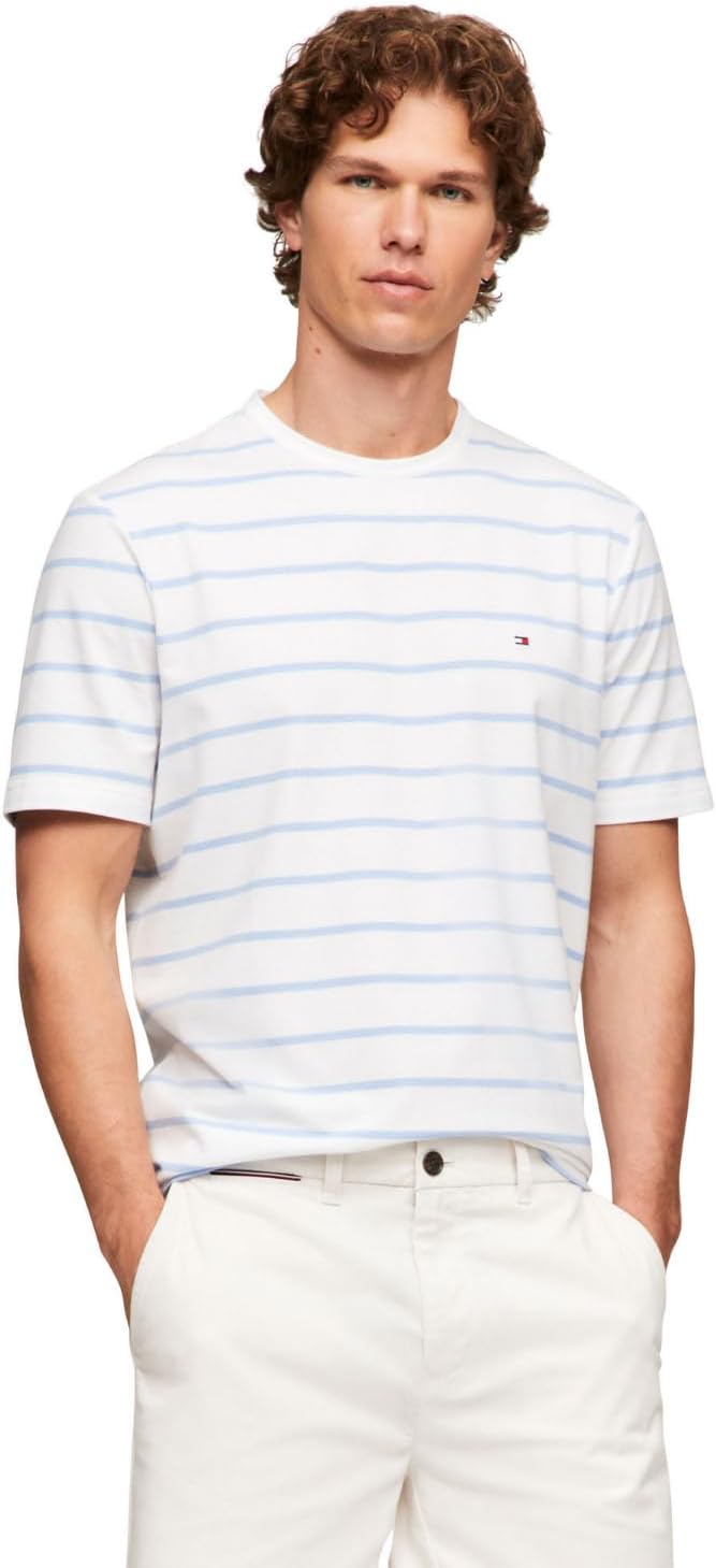 Мужские футболки Tommy Hilfiger Dry Fit с коротким рукавом и влагоотводящими свойствами, Vessel Blue/White
Мужские футболки Tommy Hilfiger Dry Fit с коротким рукавом и влагоотводящими свойствами, Vessel Blue/White