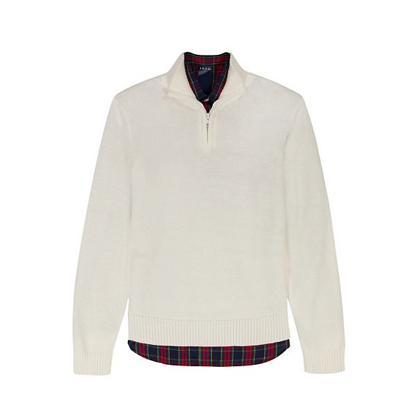 Детский комплект из свитера с молнией на 1/4 и клетчатой рубашки Izod, Ivory
Детский комплект из свитера с молнией на 1/4 и клетчатой рубашки Izod, Ivory