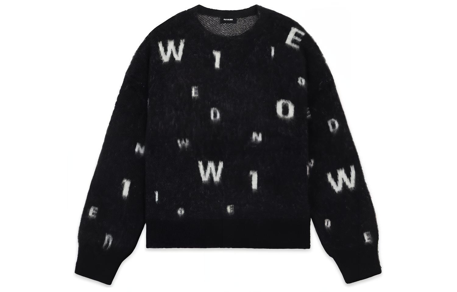 Свитер унисекс черный WE11DONE
Свитер унисекс черный WE11DONE