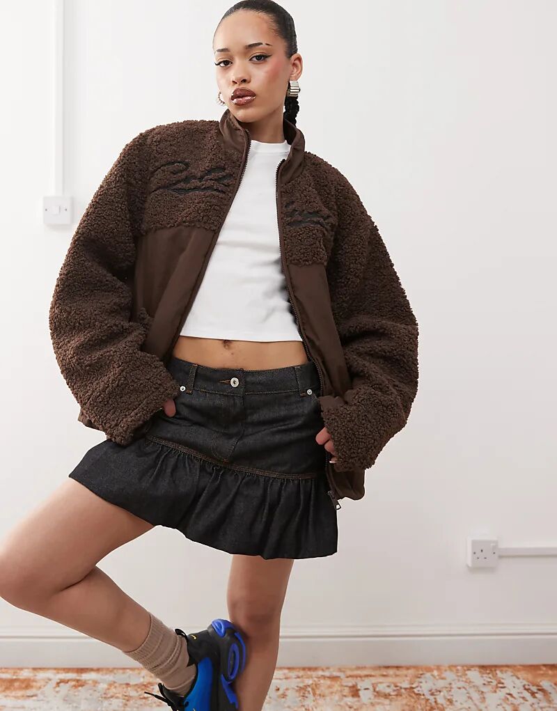 Куртка COLLUSION из искусственного меха и нейлона коричневого цвета, Коричневый, Куртка COLLUSION из искусственного меха и нейлона коричневого цвета
Куртка COLLUSION из искусственного меха и нейлона коричневого цвета, Коричневый, Куртка COLLUSION из искусственного меха и нейлона коричневого цвета