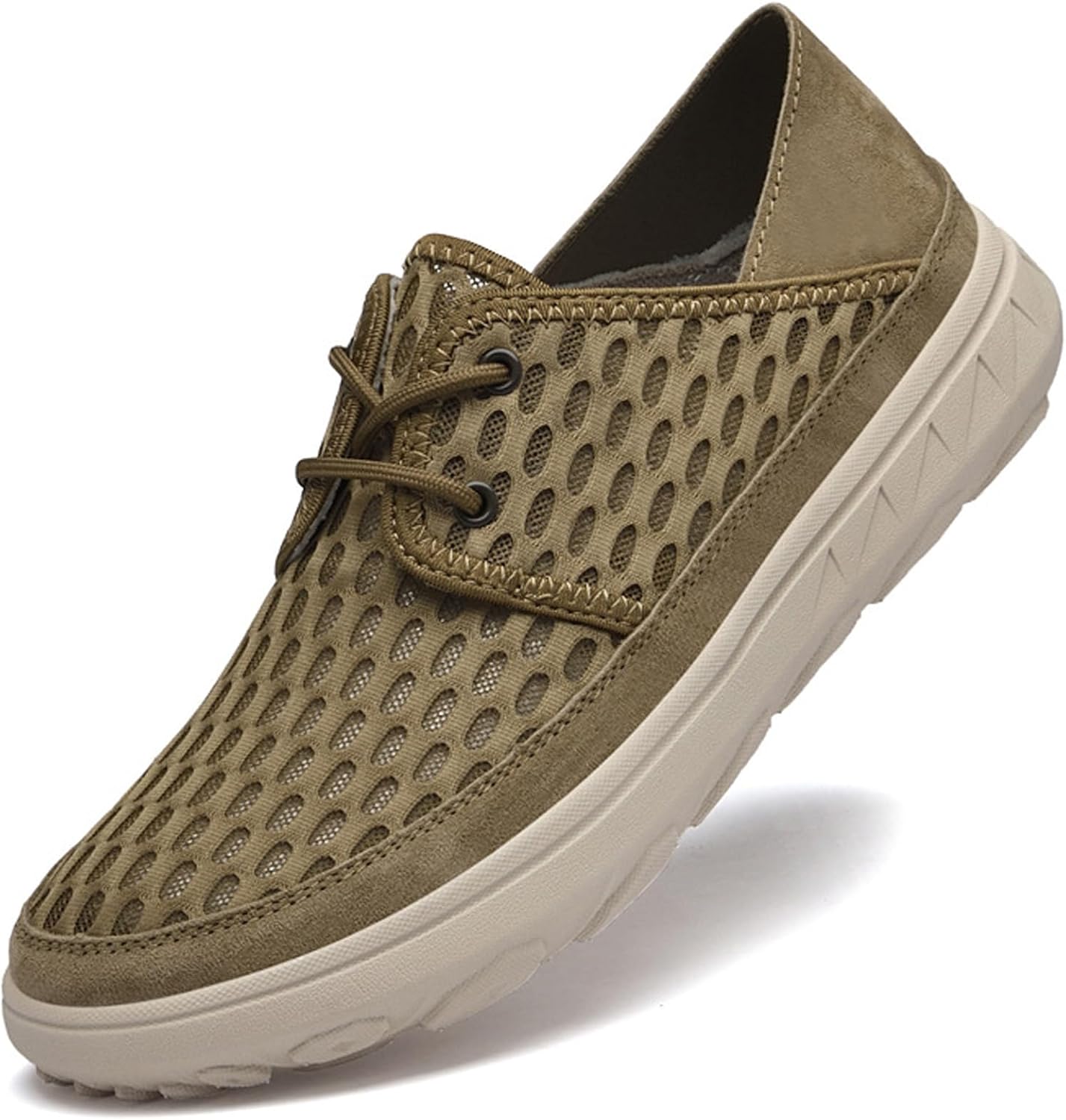 Мужские дышащие лоферы на платформе WYUETRA с сеткой, легкие, удобные, с нескользящей подошвой, шнуровкой и без застежки, повседневные кроссовки для прогулок, модная обувь для улицы и вождения, хаки
Мужские дышащие лоферы на платформе WYUETRA с сеткой, легкие, удобные, с нескользящей подошвой, шнуровкой и без застежки, повседневные кроссовки для прогулок, модная обувь для улицы и вождения, хаки