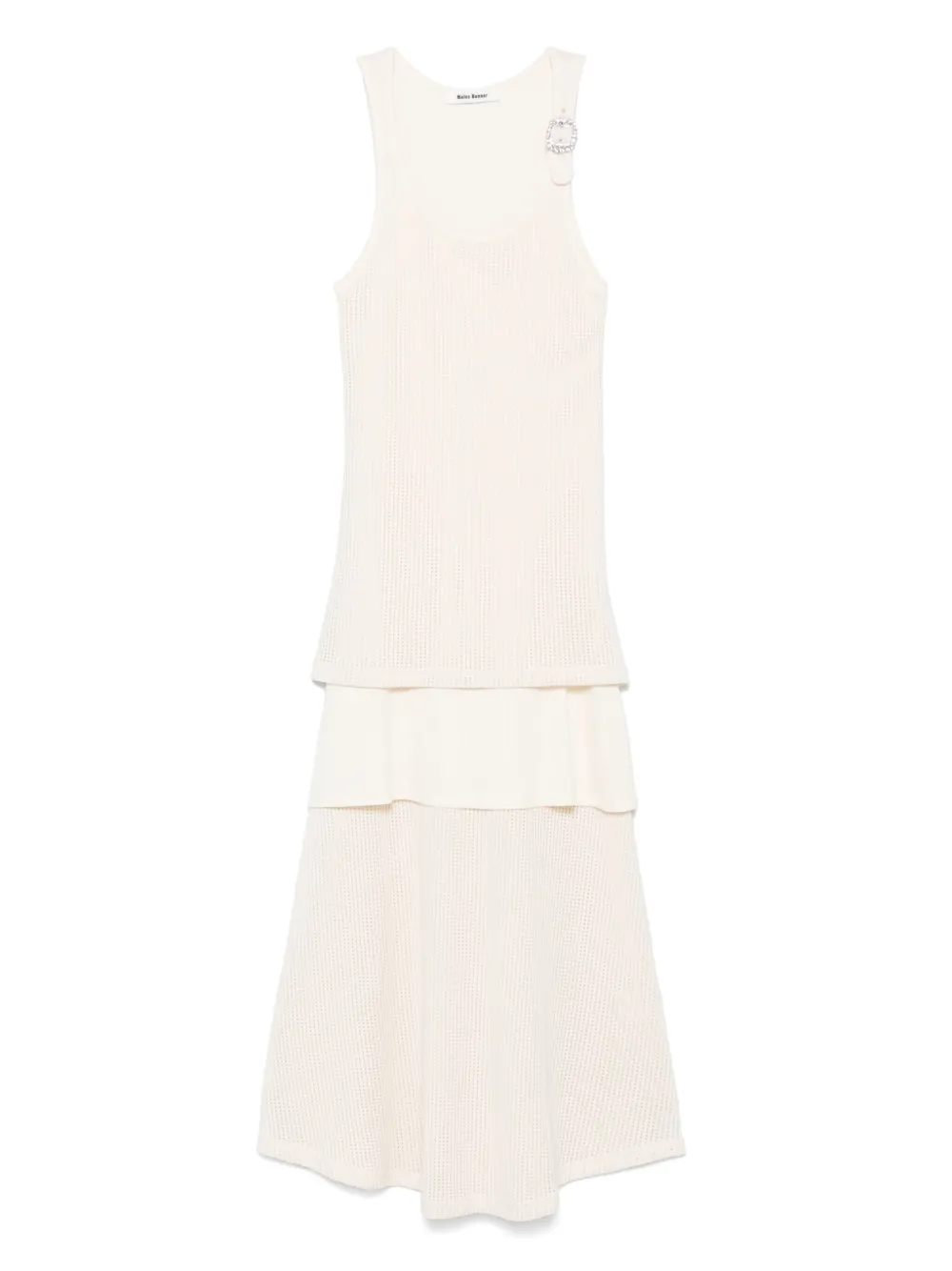 Платье миди Serenity Wales Bonner, нейтральный
Платье миди Serenity Wales Bonner, нейтральный