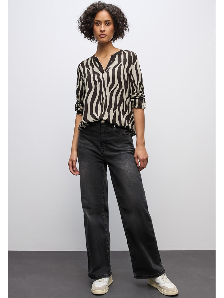 Cecil Блузка светло-серого/черного цвета
Cecil Блузка светло-серого/черного цвета