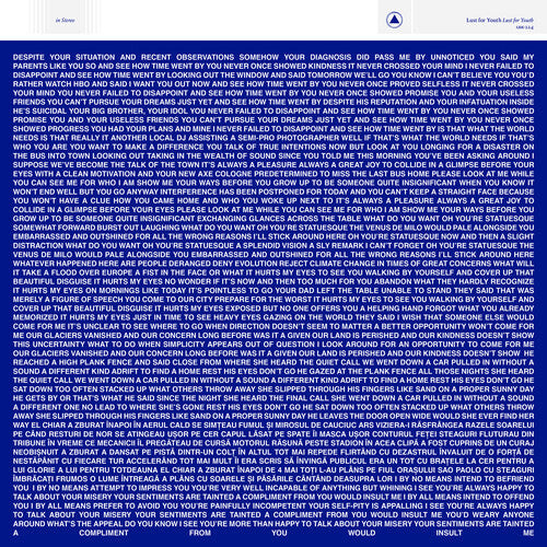 Виниловая пластинка Lust for Youth: Lust For Youth
Виниловая пластинка Lust for Youth: Lust For Youth