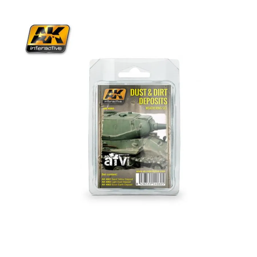 Набор для защиты от пыли и грязи, Weathering (AK-Interactive)
Набор для защиты от пыли и грязи, Weathering (AK-Interactive)
