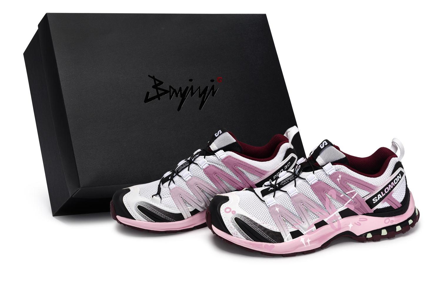 SALOMON Кроссовки для бега XA PRO 3D Abrasion Resistant Low top Unisex черные розовые серебристые
SALOMON Кроссовки для бега XA PRO 3D Abrasion Resistant Low top Unisex черные розовые серебристые