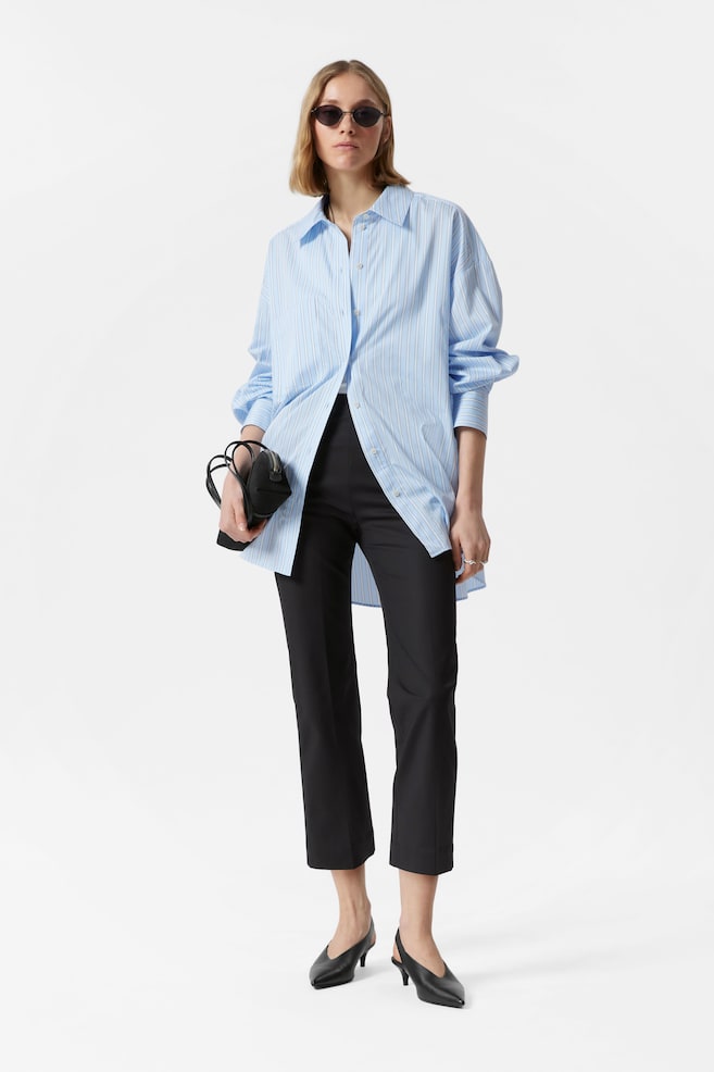 Узкие брюки со стрелками & Other Stories, черный
Узкие брюки со стрелками & Other Stories, черный