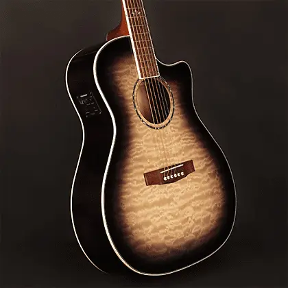 Акустическая гитара Cort GAQFTBB Grand Regal Series Venetian Cutaway Mahogany Neck 6-String Acoustic-Electric Guitar
Акустическая гитара Cort GAQFTBB Grand Regal Series Venetian Cutaway Mahogany Neck 6-String Acoustic-Electric Guitar