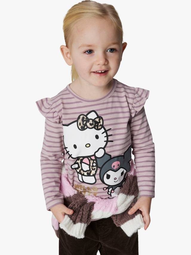 Детский топ с длинным рукавом Hello Kitty в полоску NAME IT, Burnished Lilac
Детский топ с длинным рукавом Hello Kitty в полоску NAME IT, Burnished Lilac