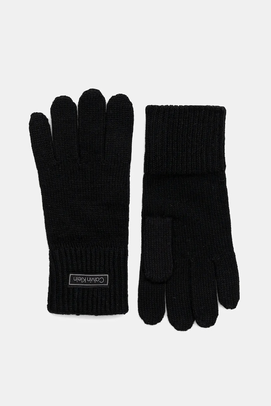 Шерстяные перчатки Calvin Klein, черный
Шерстяные перчатки Calvin Klein, черный