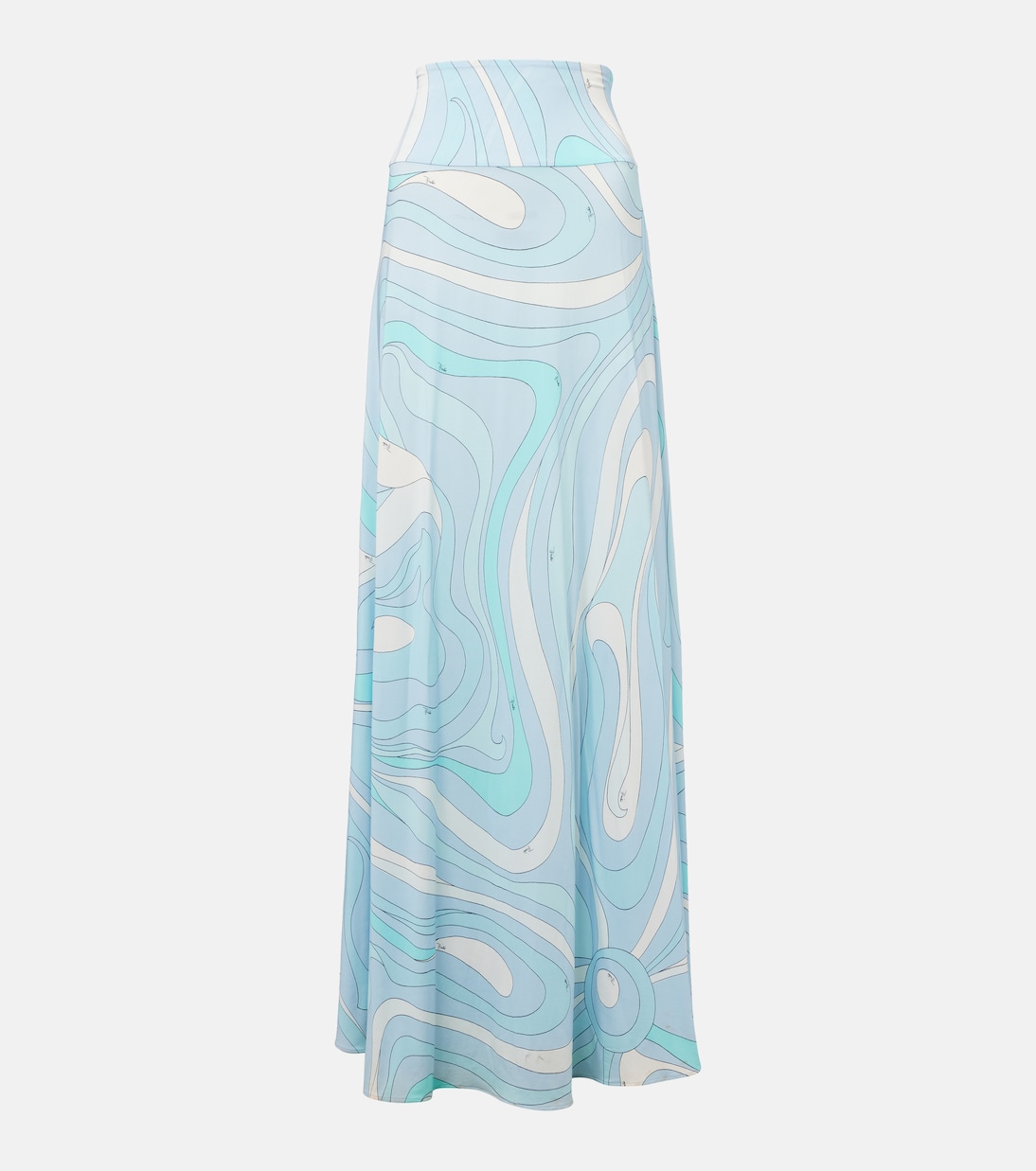 Мармо сатиновая джерси макси-юбка с завышенной талией Pucci, Aqua Marmo
Мармо сатиновая джерси макси-юбка с завышенной талией Pucci, Aqua Marmo