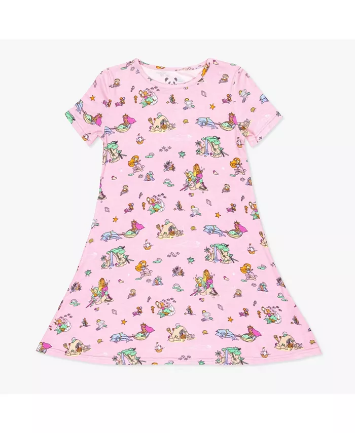 Платье с короткими рукавами «Русалка-лагуна» для девочек Bellabu Bear, розовый
Платье с короткими рукавами «Русалка-лагуна» для девочек Bellabu Bear, розовый